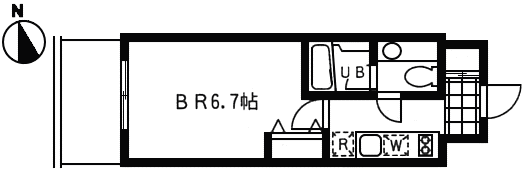 A2タイプ　間取り図