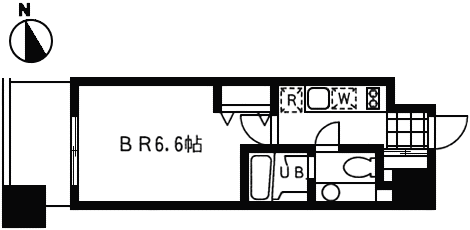 A4タイプ　間取り図