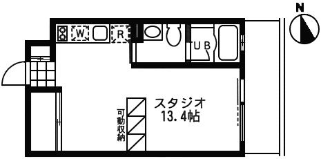 D1タイプ　間取り図