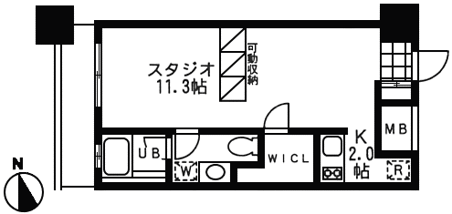 E4タイプ　間取り図