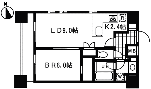 F2タイプ　間取り図