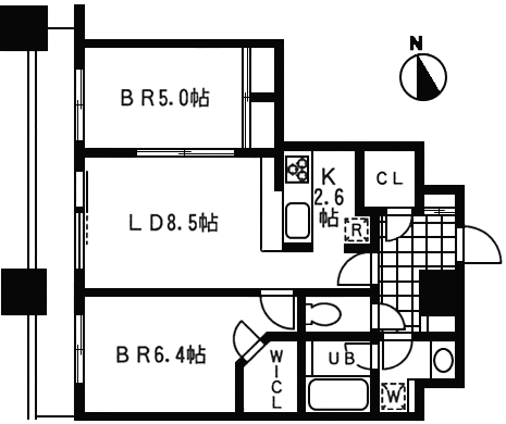 Iタイプ　間取り図