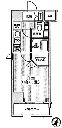 A1タイプ　間取り図