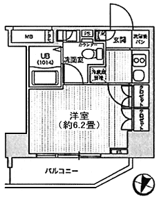 Pタイプ　間取り図