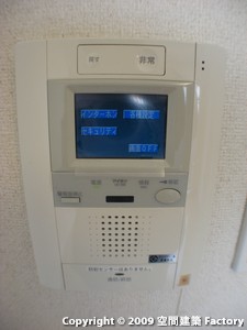 TVモニター付きインターホン