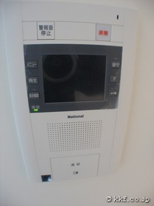TVモニター付きインターホン