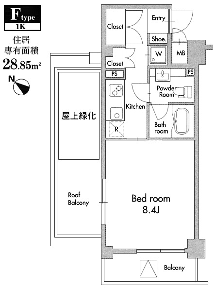 Fタイプ　間取り図