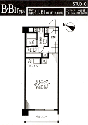 B・B1タイプ　間取り図