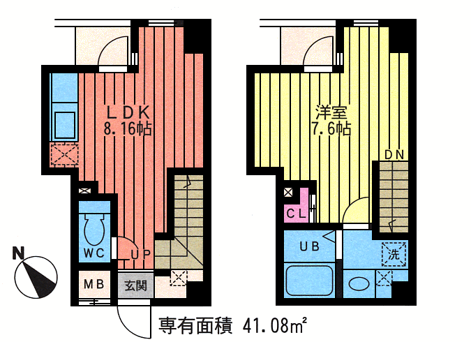 レジディア三越前　Iタイプ