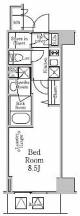 B2タイプ間取り図