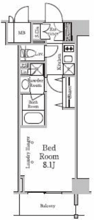 D1タイプ間取り図