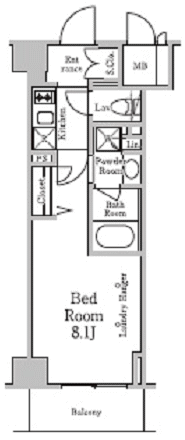 D2タイプ間取り図