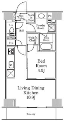 G2タイプ間取り図