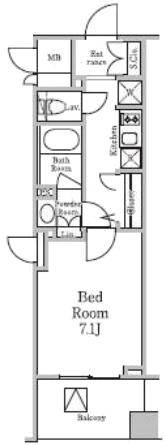 I4タイプ間取り図