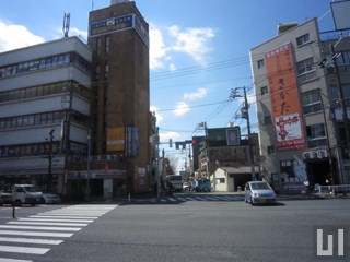 上野毛駅前