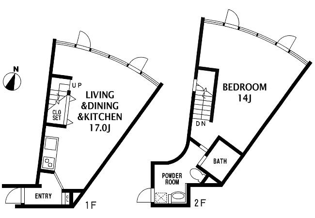 11号室　間取り図