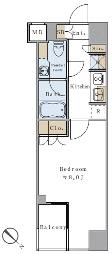 D3タイプ間取り図