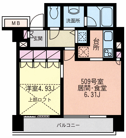 30Eタイプ　間取り図