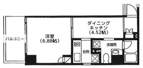 30Gタイプ　間取り図