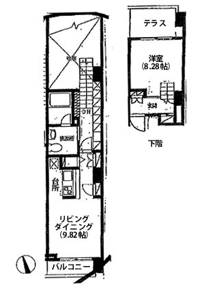 40Gタイプ　間取り図