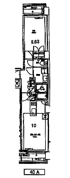 40Aタイプ　間取り図