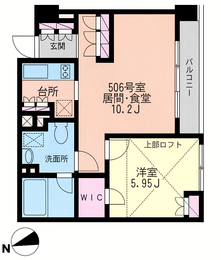 40Iタイプ　間取り図