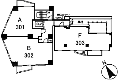 3階平面図