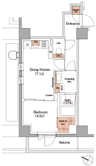 Gmタイプ間取り図