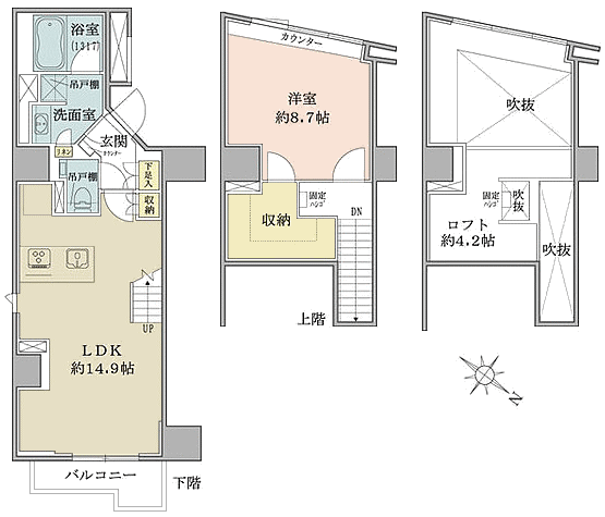 Imタイプ間取り図