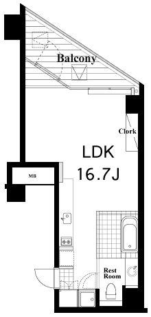 Bタイプ間取り図