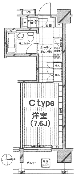 Cタイプ間取り図