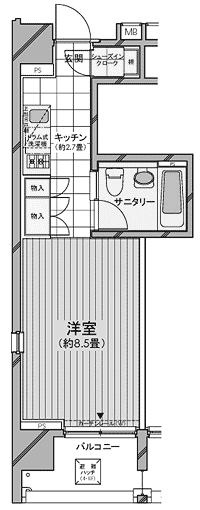 Dタイプ間取り図