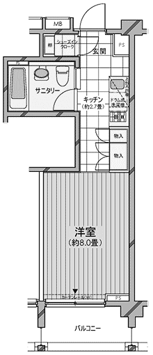 Fタイプ間取り図