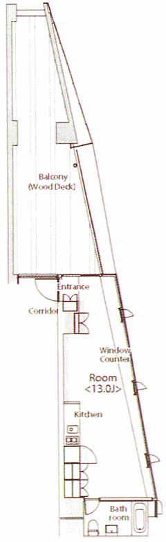 Iタイプ　間取り図