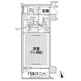 Bタイプ　間取り図