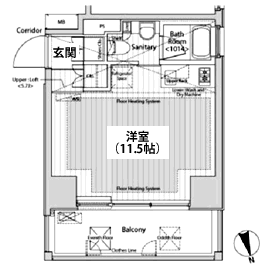 Cタイプ　間取り図