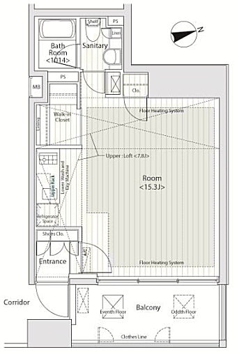 Dタイプ　間取り図