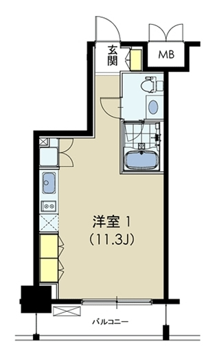 Hタイプ　間取り図