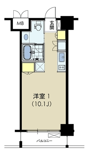 Iタイプ　間取り図