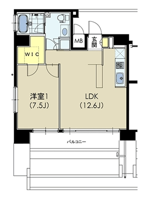 Qタイプ　間取り図