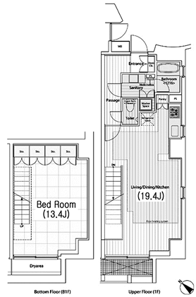 Bタイプ　間取り図