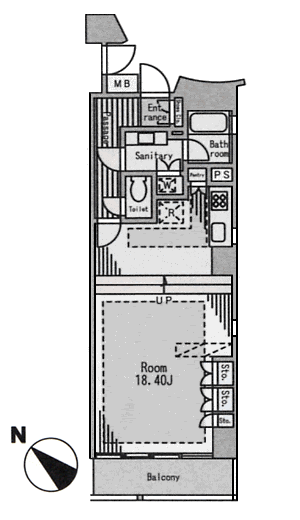 Kタイプ　間取り図