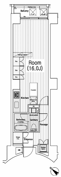 Nタイプ　間取り図