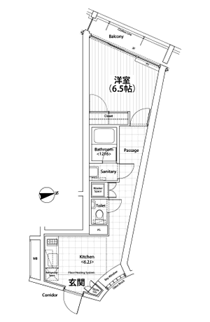 Cタイプ　間取り図