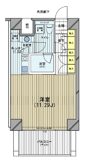 Aタイプ　間取り図