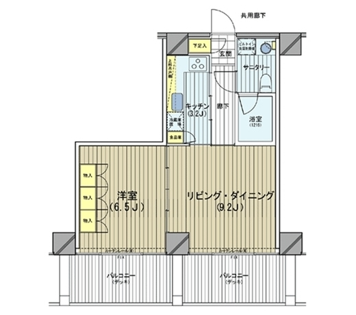 Dタイプ　間取り図