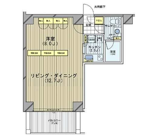 Eタイプ　間取り図