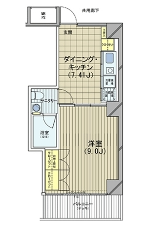 Gタイプ　間取り図