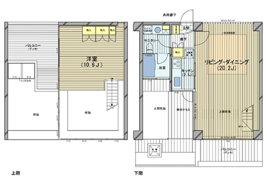 P1タイプ　間取り図