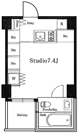 A’タイプ　間取り図